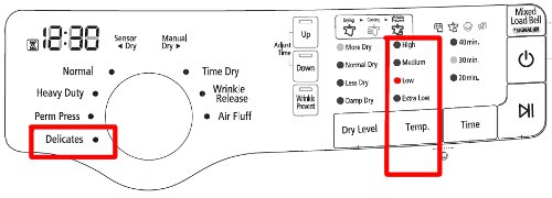 Unable To Select Certain Settings A